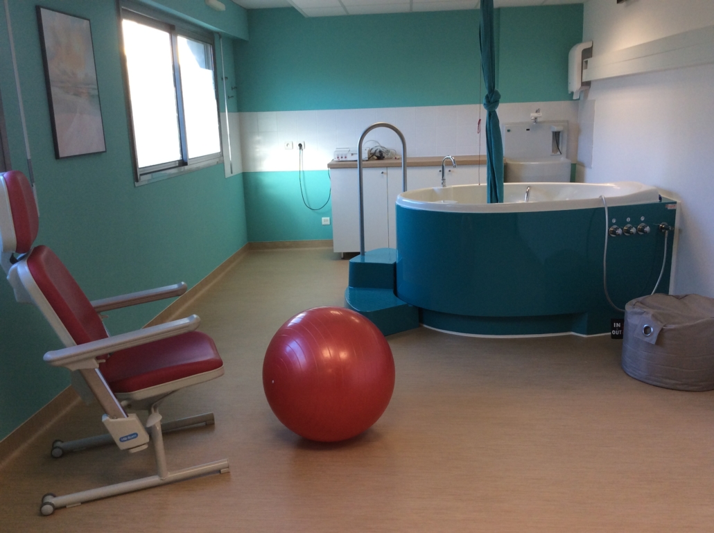 Visitez le nouvel espace physiologique de la maternité